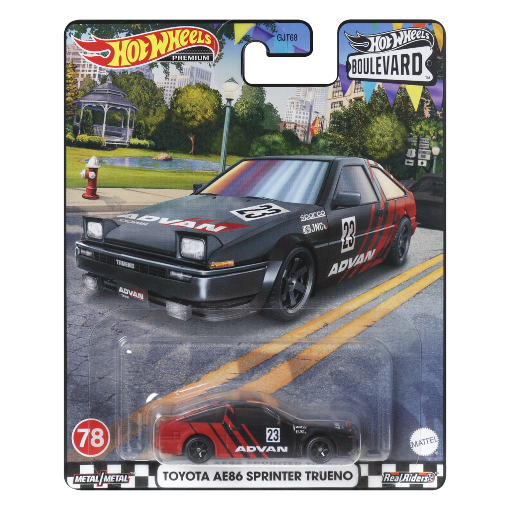 Машина Hot Wheels Колекційна модель Toyota AE86 Sprinter Trueno серії Преміальні автівки (GJT68/HKF28) - зображення 5