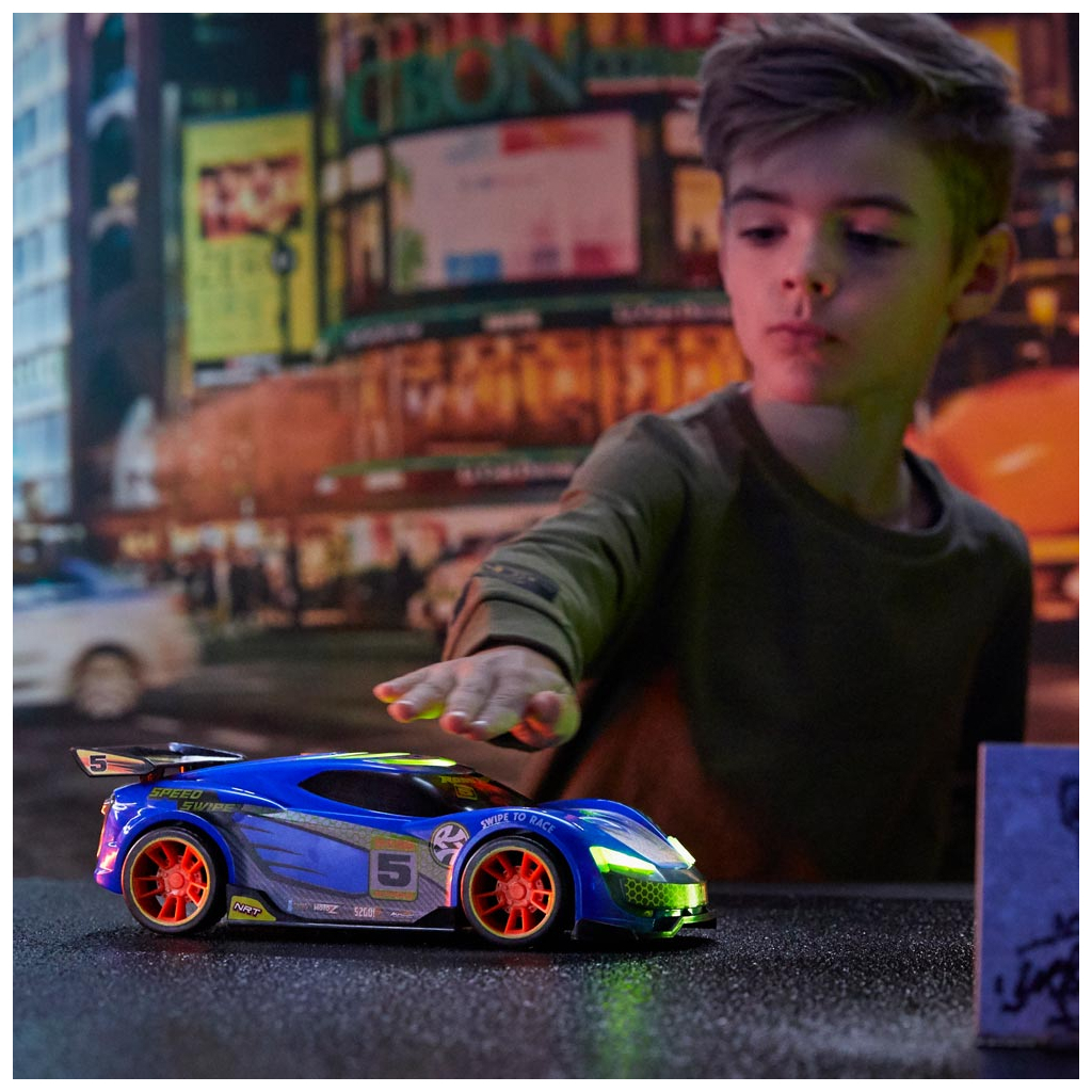 Машина Road Rippers Speed swipe Bionic блакитна моторизована (20121) - зображення 4