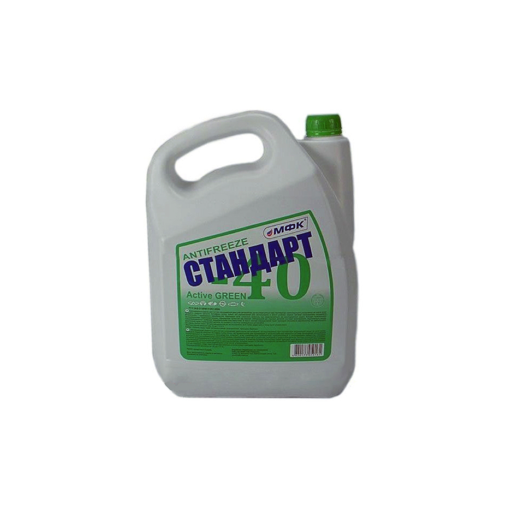 Антифриз МФК "Active Green -40" (-32C) ТМ "Стандарт" ПЕ кан 4.93 кг (43193) - зображення 1