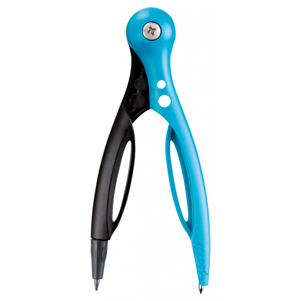 Циркуль Maped ESSENTIALS пластиковий, асорти (MP.518100) - изображение 1