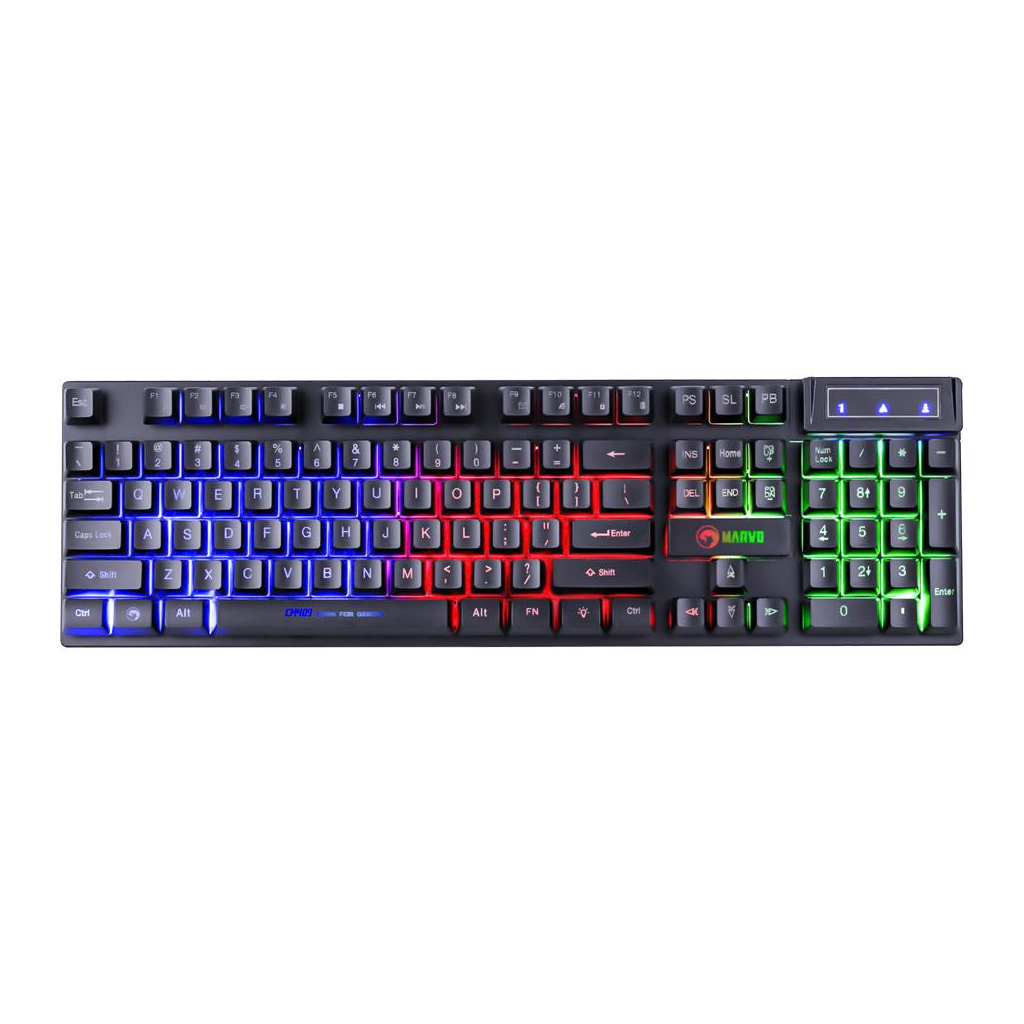 Комплект Marvo CM409 USB Black - зображення 2