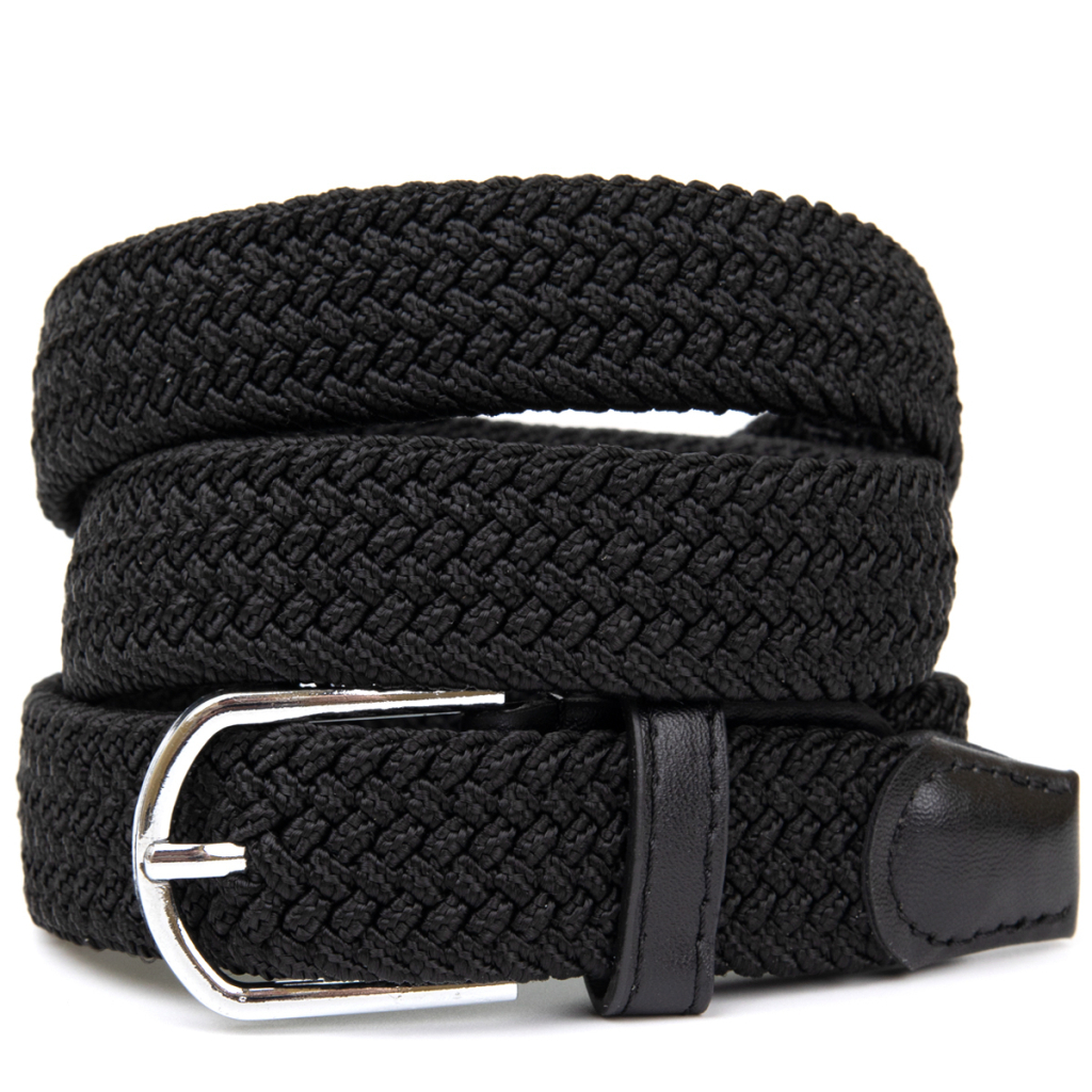 Ремінь Vintage Текстильний жіночий Чорний (20546) - зображення 1