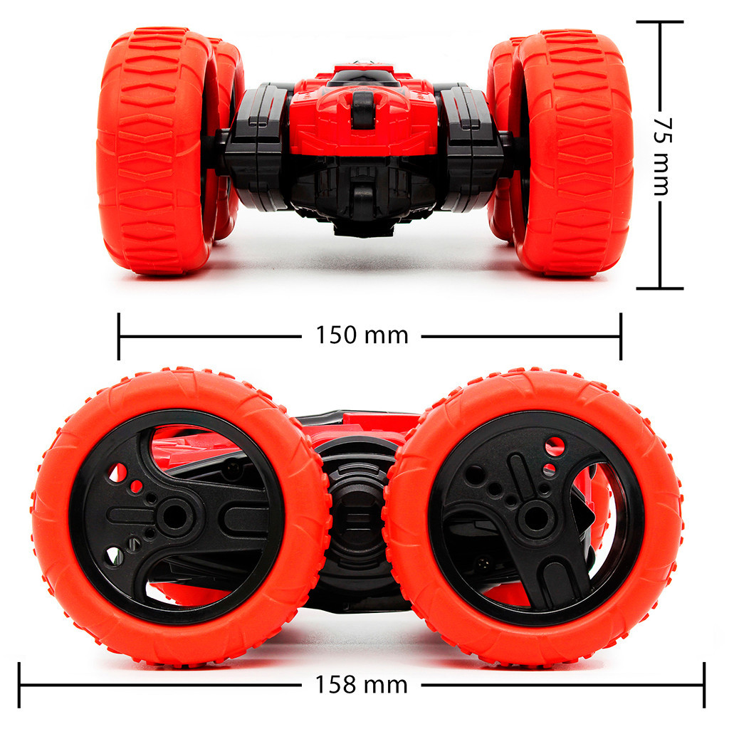 Радіокерована іграшка KS Drive Трюковий 1:24, 2.4Ghz червоно-чорний (STURBWB) - зображення 7