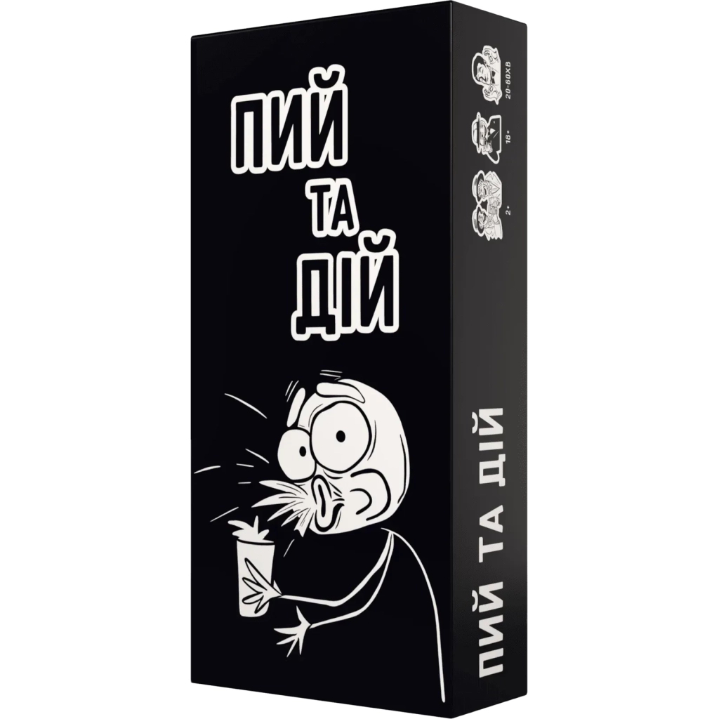 Настільна гра 18+ Bombat game Пий та Дій (укр.) (80048) - зображення 1