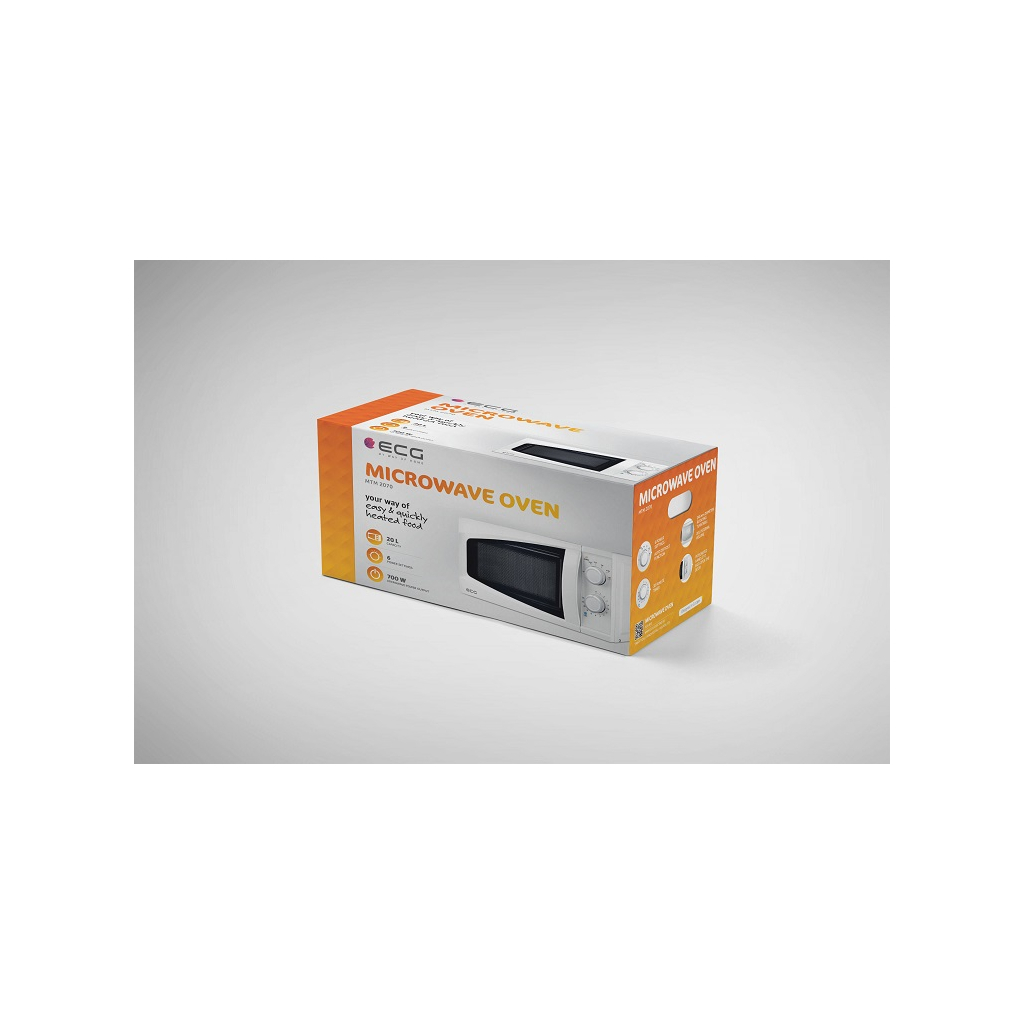 Мікрохвильова піч ECG MTM 2070 W (MTM2070W) - зображення 6