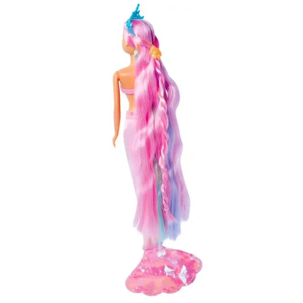 Лялька Simba Штеффі-русалонька Рейнбоу з блискучим хвостом, аксесуари (5733610) - зображення 4