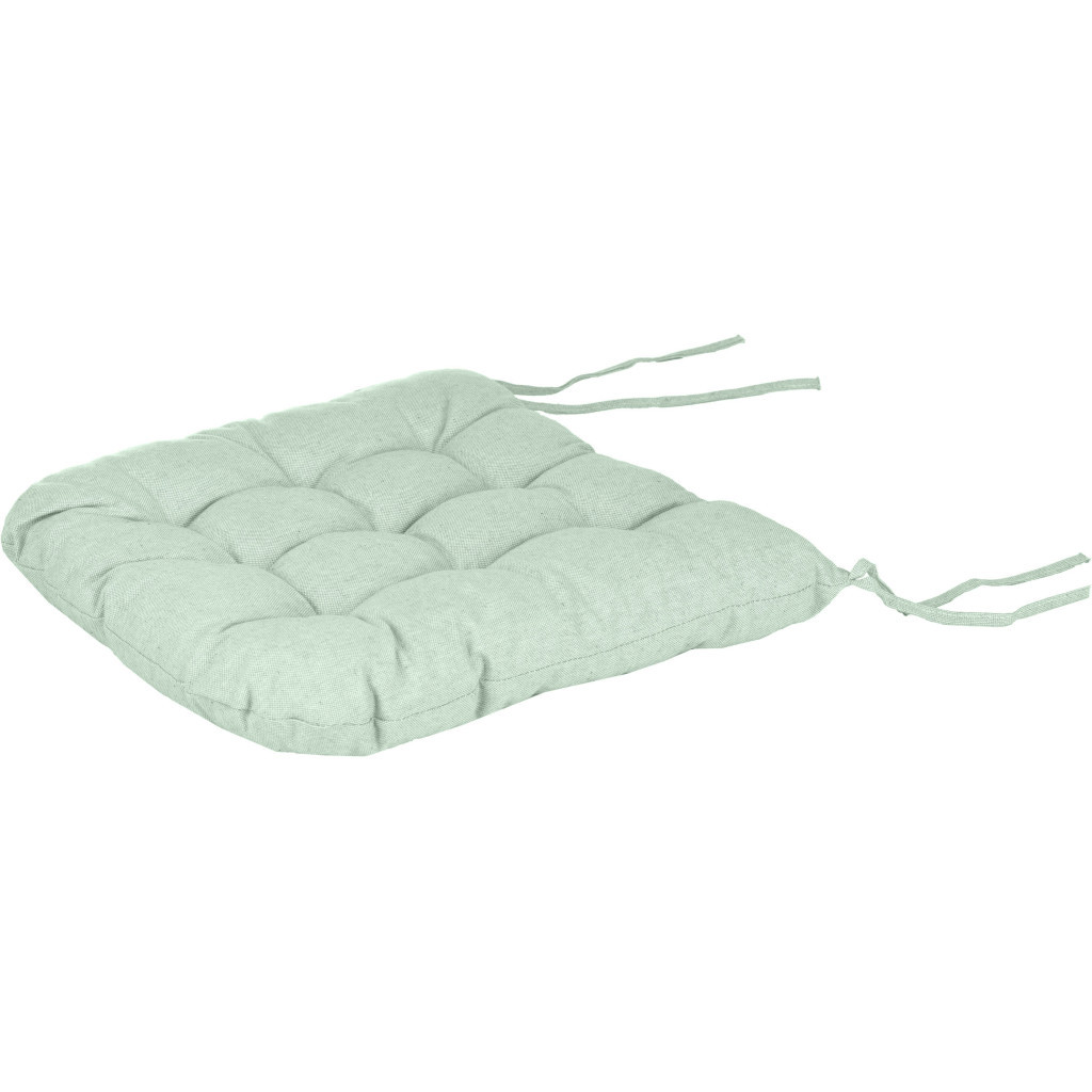 Подушка на стілець Ardesto Oliver, 40х40 см, 100% бавовна, нап-ч: 50% холоф, 50% пп, аквамарин (ART02OA) - зображення 3