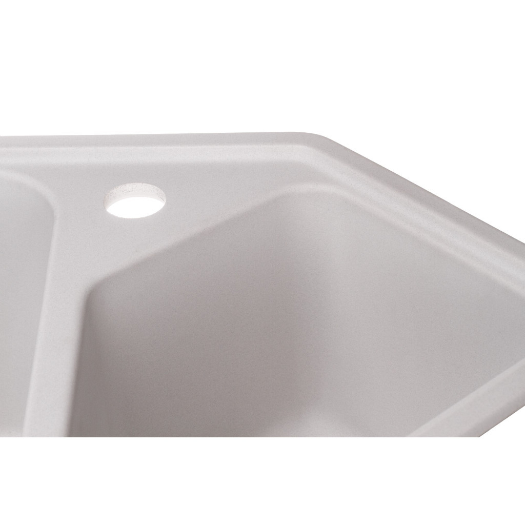 Мийка кухонна GRANADO IBIZA white (gr1805) - зображення 4