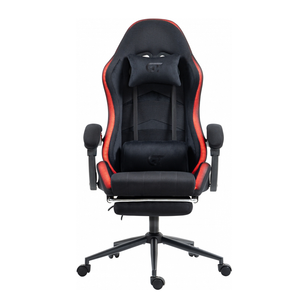 Крісло ігрове GT Racer X-2325 Fabric Black LED (X-2325 Fabric Black L) - зображення 7