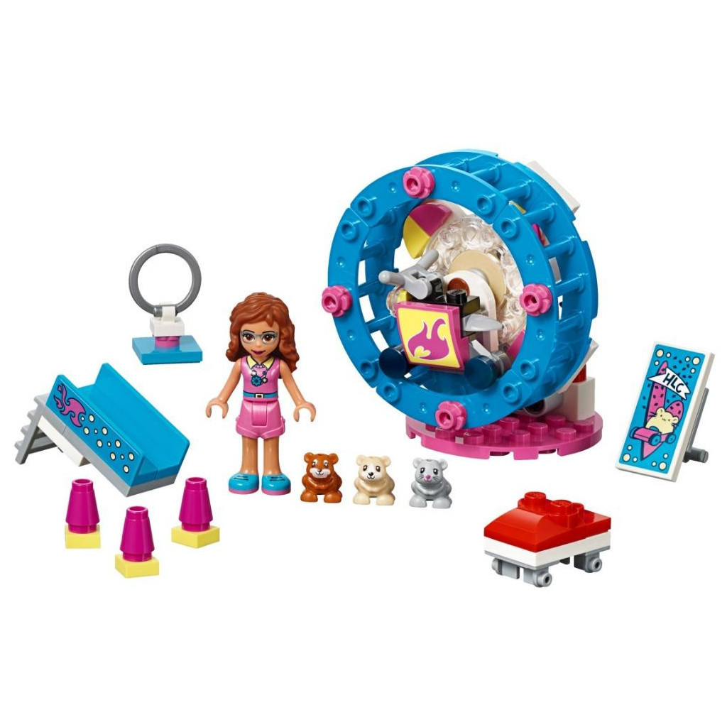 Конструктор LEGO Friends Ігровий майданчик хом'ячка Олівії 81 деталь (41383) - зображення 2