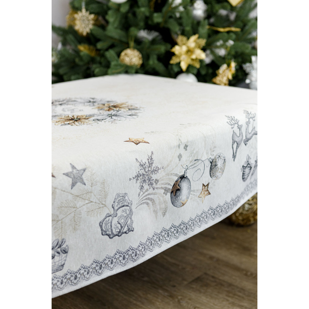 Скатертина Прованс гобеленова SILVER STAR 135х350см (4823093450080) - зображення 3