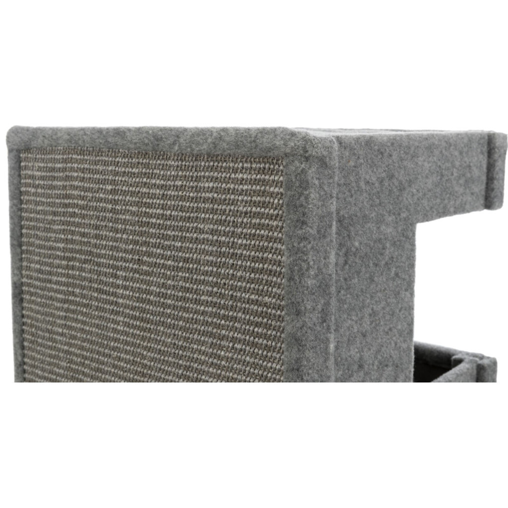 Дряпка (кігтеточка) для котів Trixie Gabriel Башта 38х38х78 см сіра (4011905449883) - изображение 5