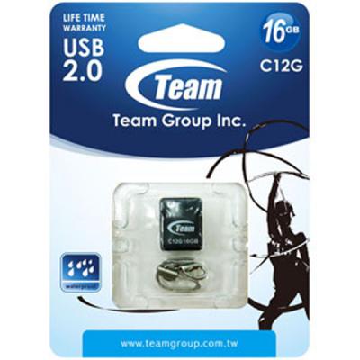 USB флеш накопичувач Team 16GB C12G Black USB 2.0 (TC12G16GB01) - зображення 5