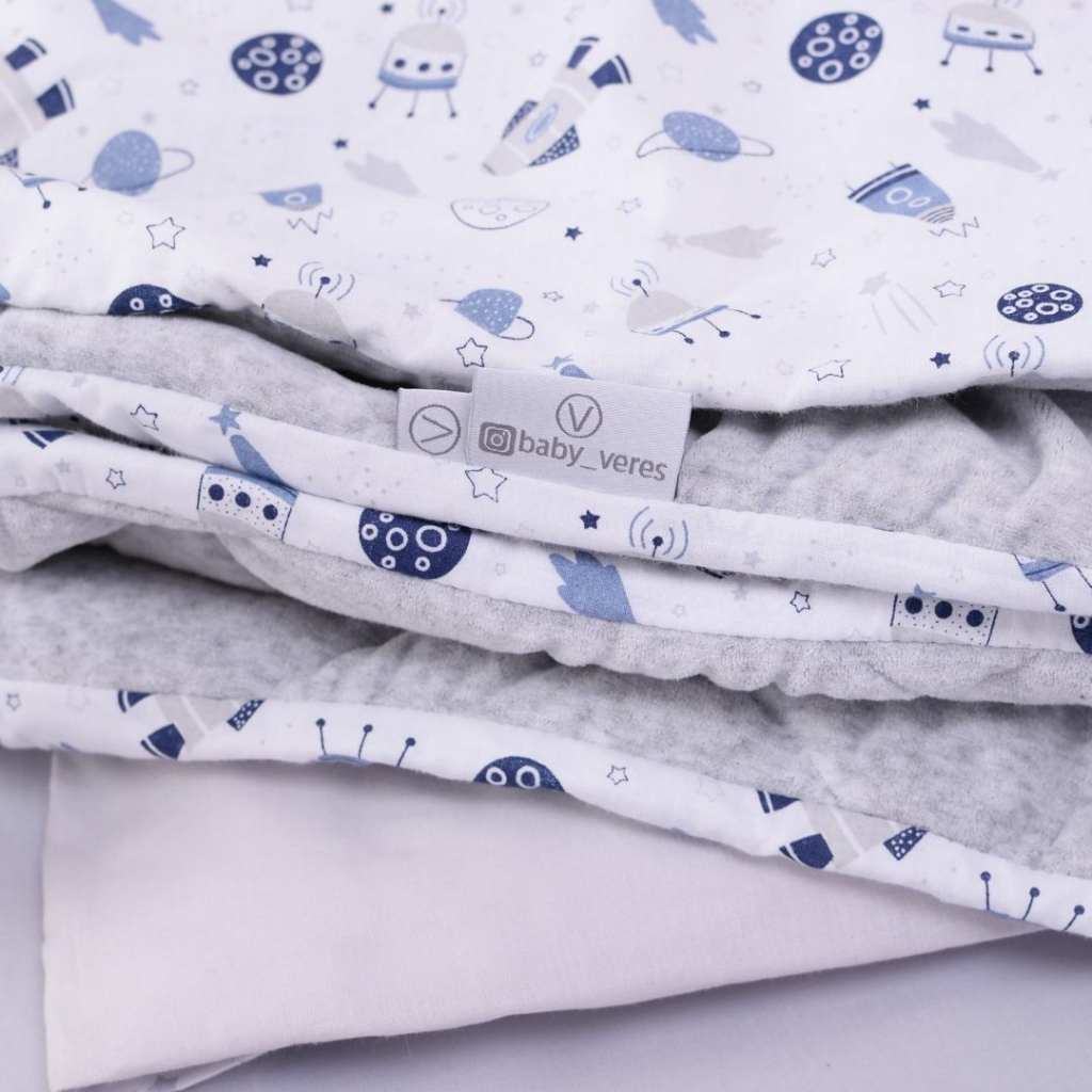 Дитячий постільний набір Верес Velour Cosmos (5од.) (218.07) - зображення 7