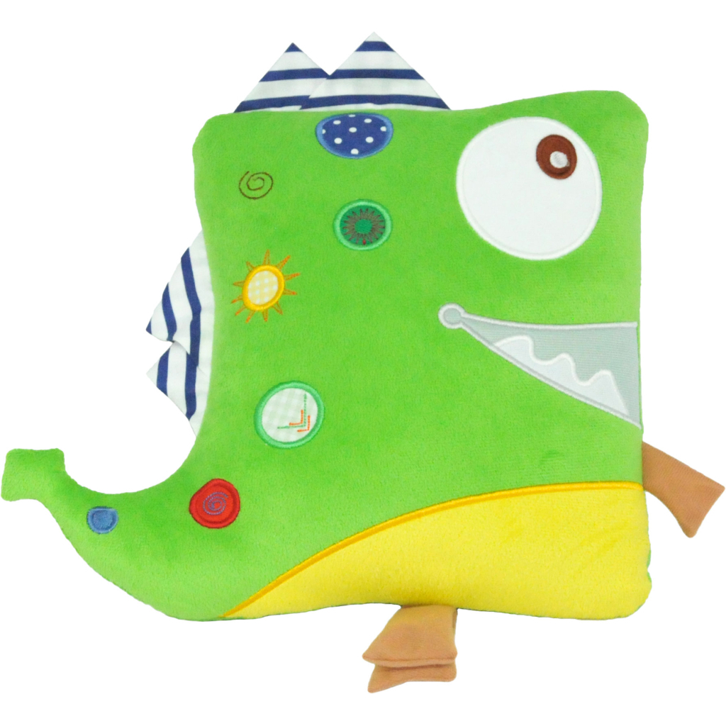 М'яка іграшка Tigres Подушка - динозаврик Фанні (ПД-0309) - зображення 1