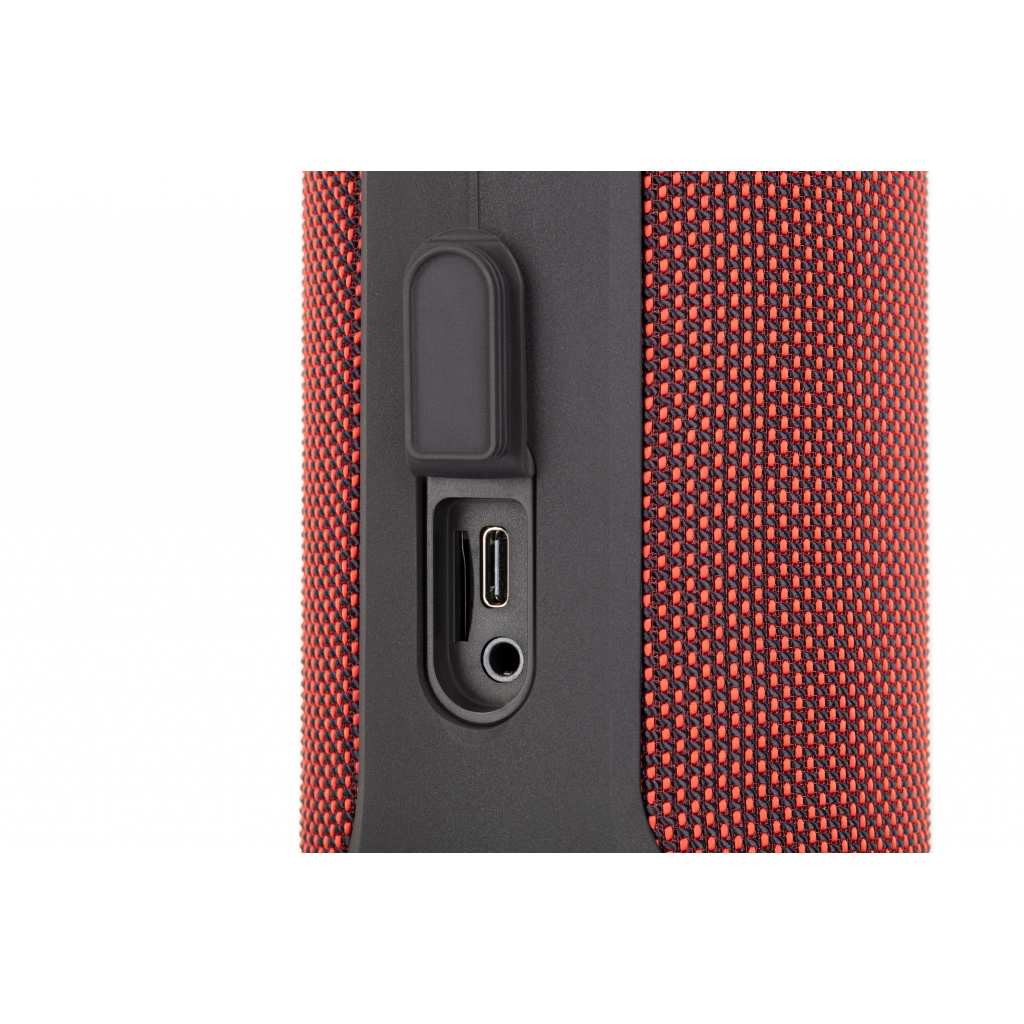 Акустична система 2E SoundXTube TWS MP3 Wireless Waterproof Red (2E-BSSXTWRD) - зображення 8