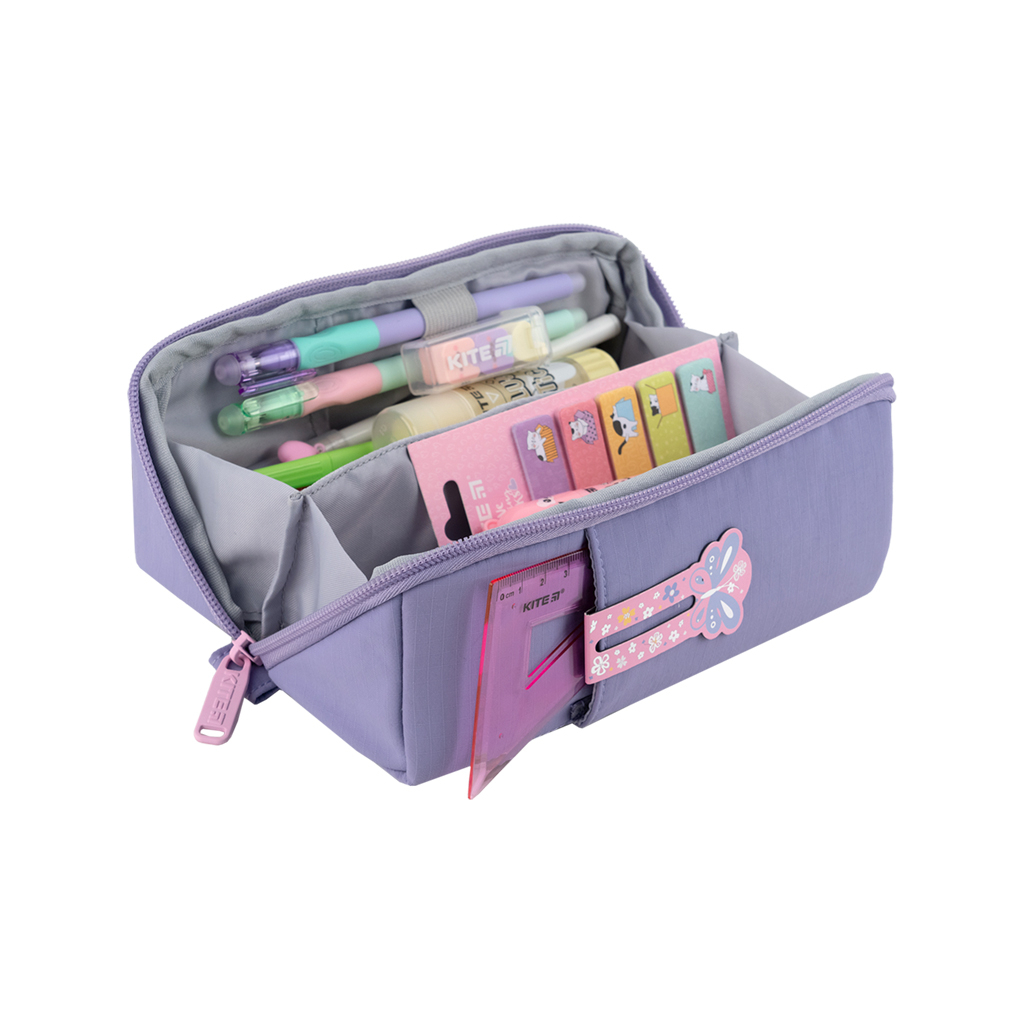 Пенал Kite 2702-2 фіолетово-рожевий (K25-2702-2) - зображення 6