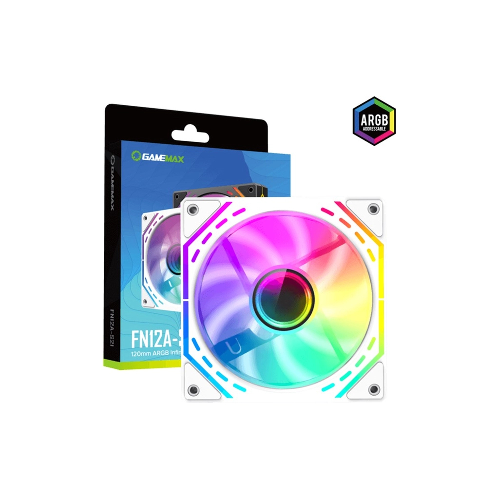 Кулер до корпусу Gamemax FN12A-S2I-W - зображення 8