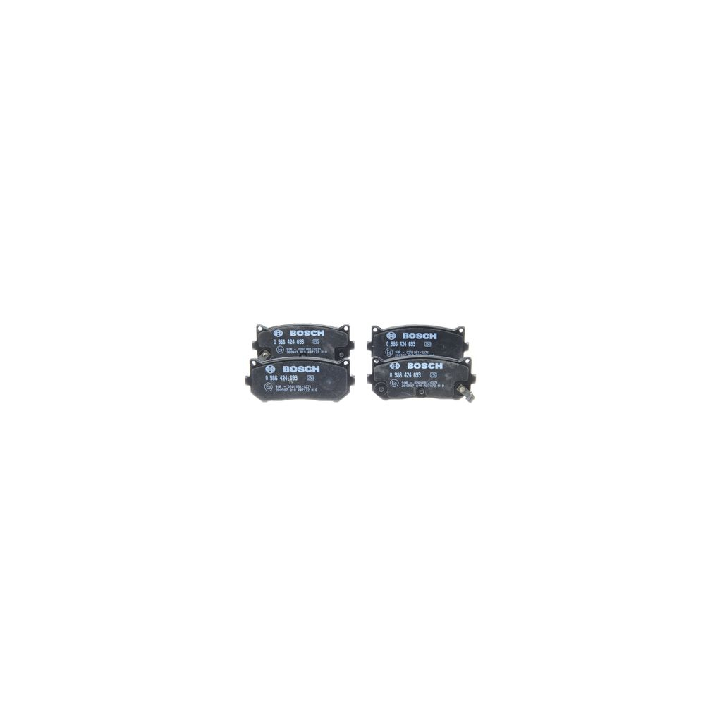 Гальмівні колодки Bosch 0 986 424 693 - зображення 6