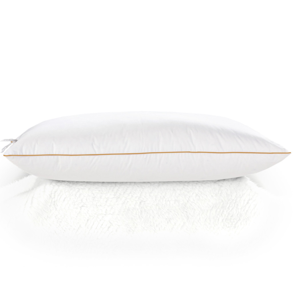 Подушка MirSon пухова Hand Made De Luxe White 903 низька 70x70 (2200000555809) - зображення 1