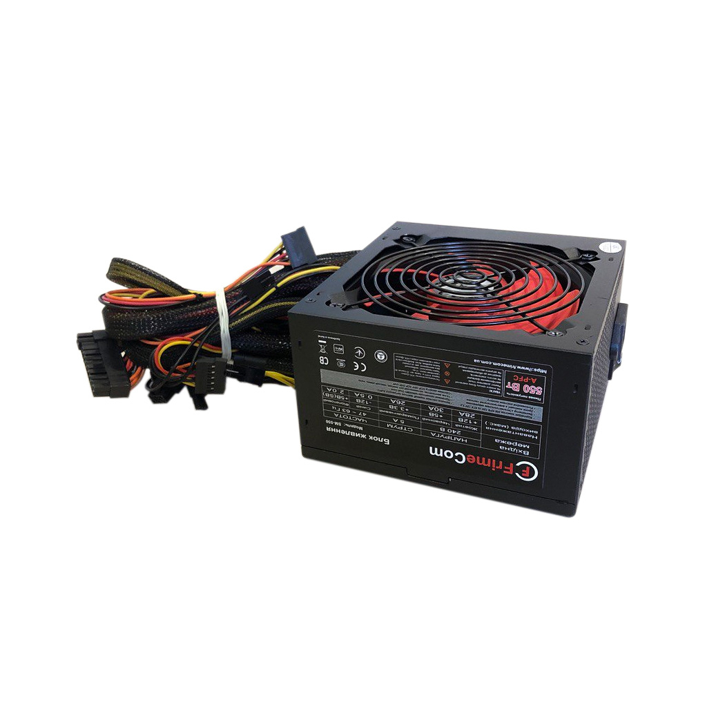 Блок живлення FrimeCom 550W (SM550) - зображення 1