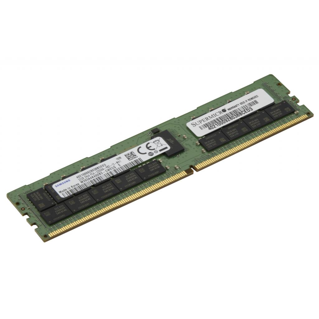 Модуль пам'яті для сервера DDR4 32GB ECC RDIMM 3200MHz 2Rx4 1.2V CL22 Supermicro (M393A4K40DB3-CWE/MEM-DR432L-SL02-ER32) - зображення 1