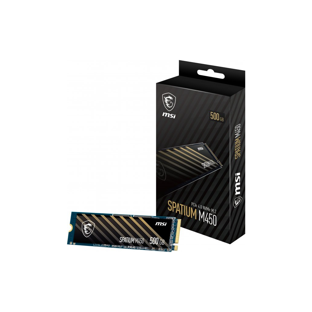 Накопичувач SSD M.2 2280 500GB SPATIUM M450 MSI (S78-440K090-P83) - зображення 4