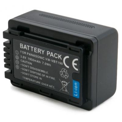 Акумулятор до фото/відео Extradigital Panasonic VW-VBT190, 1950 mAh (BDP2691) - зображення 2