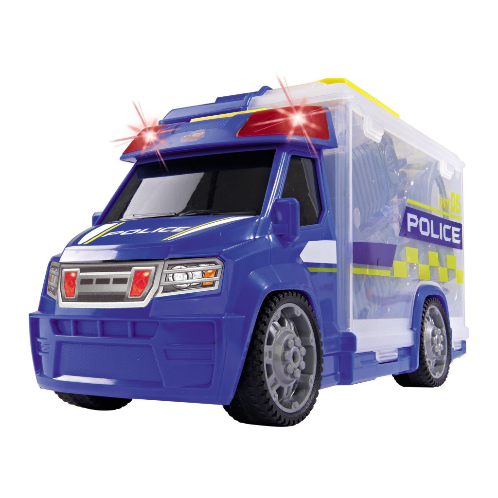 Спецтехніка Dickie Toys Поліція з набором поліцейського 33 см: звук, світло (3716005) - зображення 1