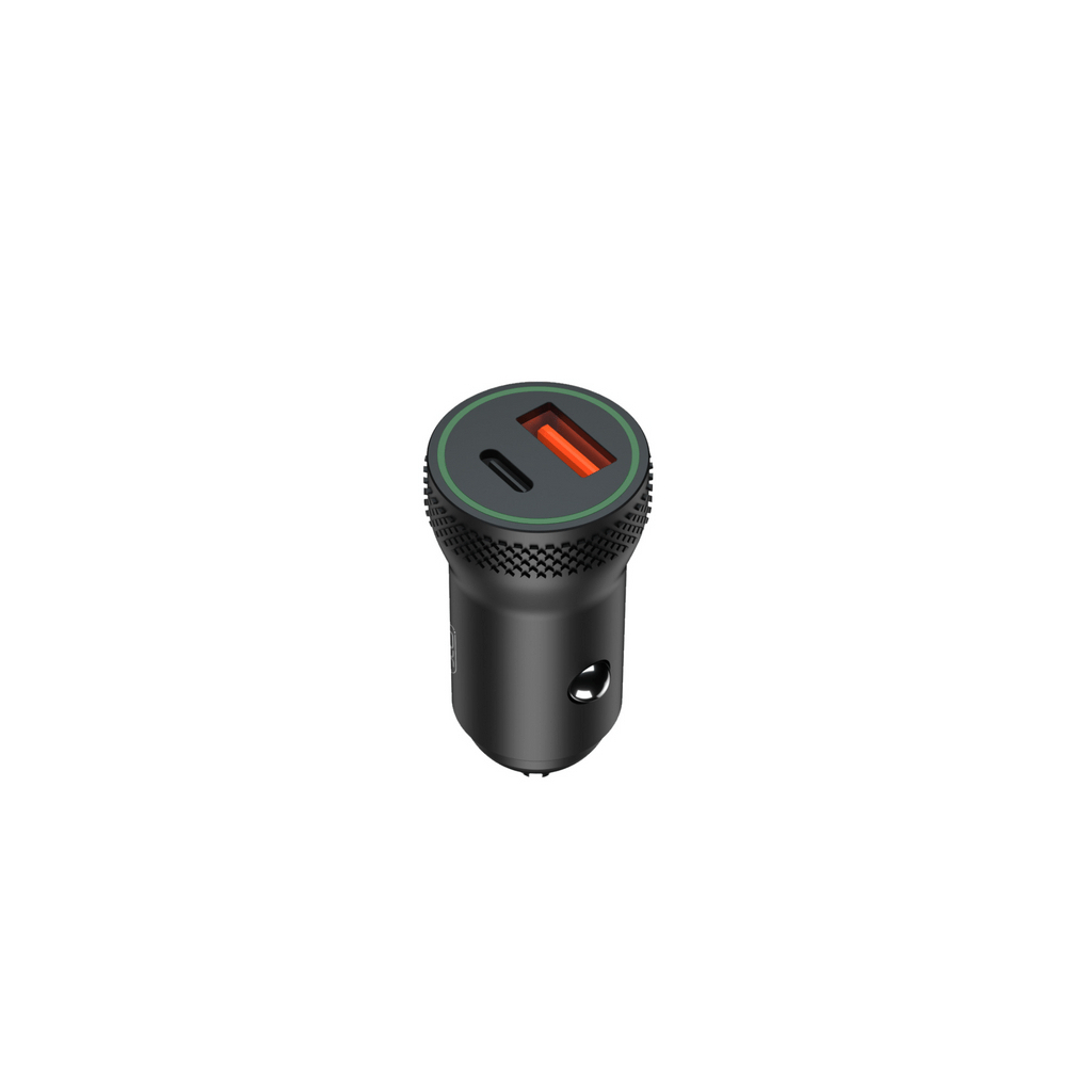Зарядний пристрій XO 1xUSB QC3.0 + 1xUSB-C PD18W black (CC33-BK) - зображення 3
