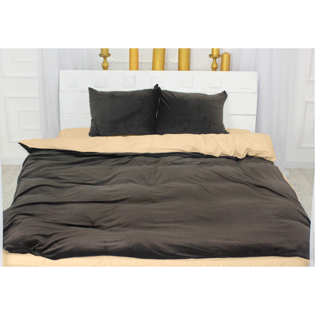 Постільна білизна MirSon Велюр Winter Delicate 28-0067 Ranuncolo King Size (2200004036410) - зображення 3