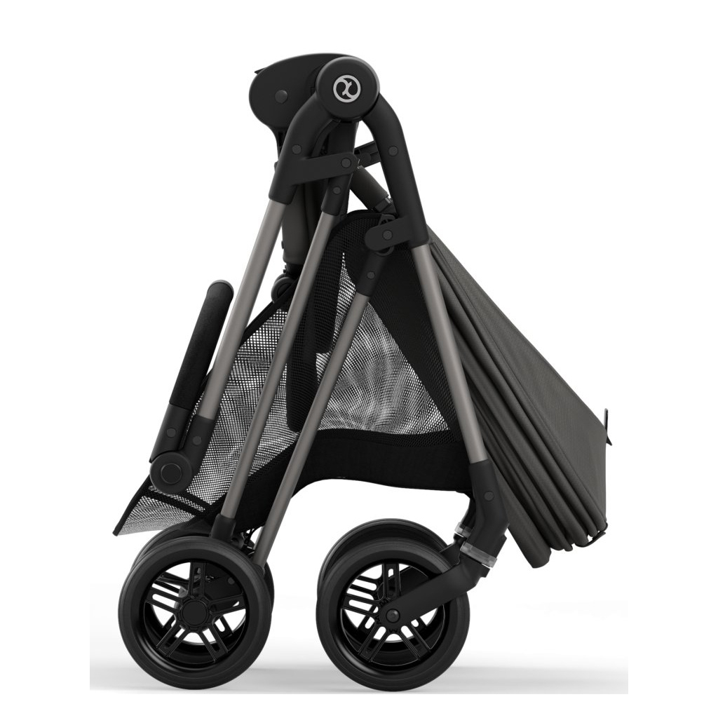 Коляска Cybex Talos S Lux SLV Deep Black (з бампером) (520001489) - зображення 7