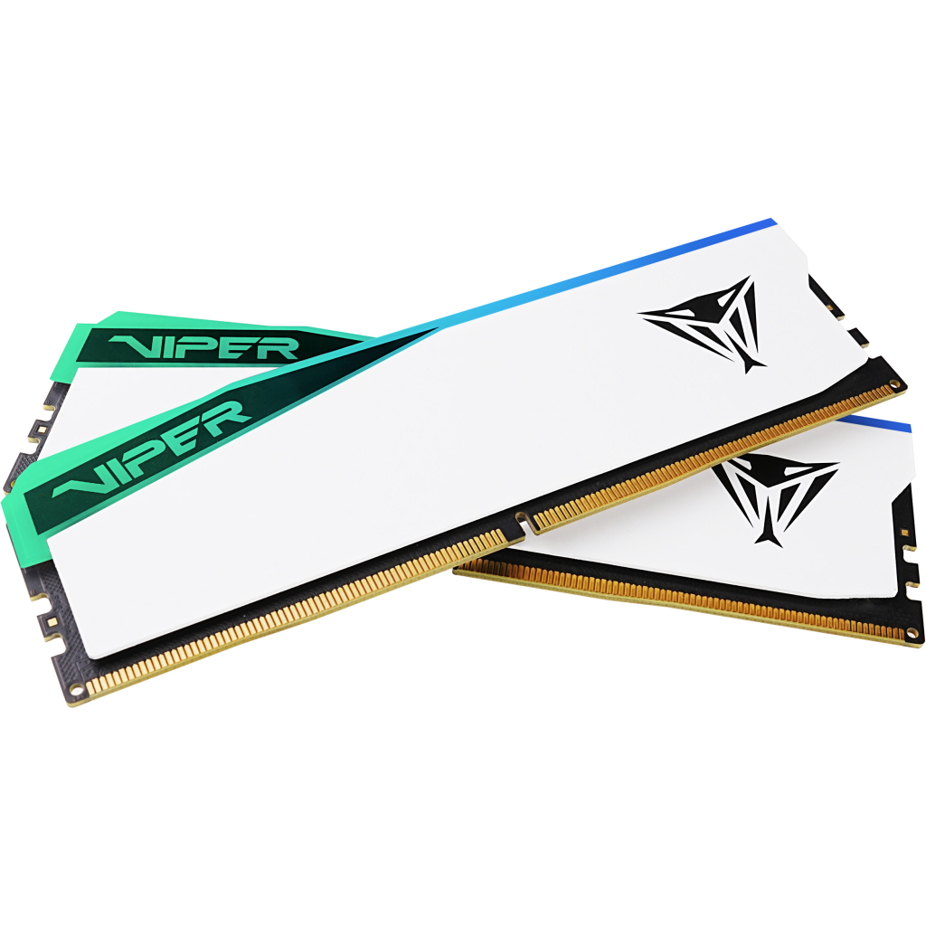 Модуль пам'яті для комп'ютера DDR5 32GB (2x16GB) 6200 MHz Viper Elite 5 RGB Patriot (PVER532G62C42KW) - зображення 6