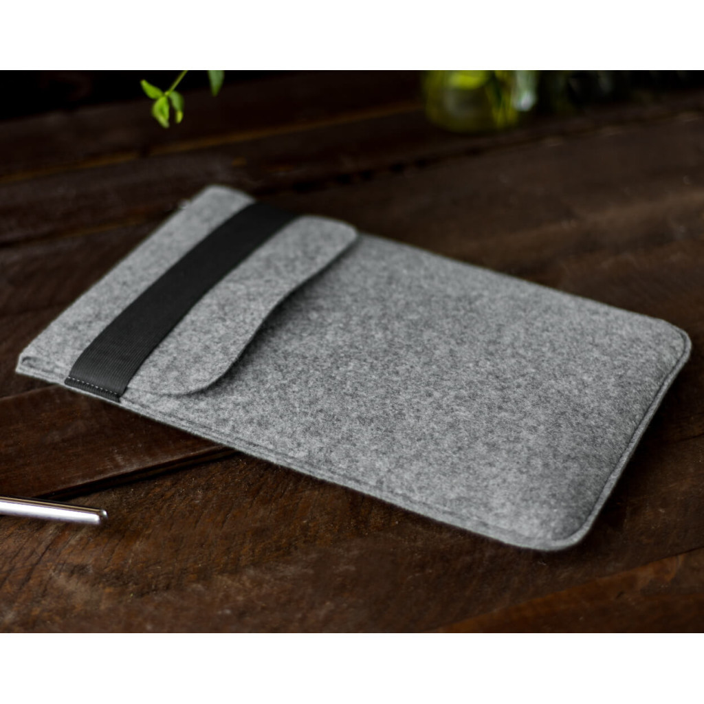 Чохол до ноутбука Gmakin 14 Macbook Pro, vertical, Light Gray (GM16-14) - изображение 9