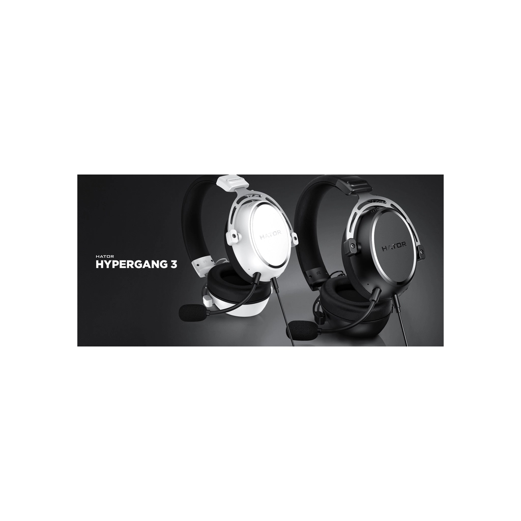 Навушники Hator Hypergang 3 Hi-Res Black (ESH05) - зображення 9