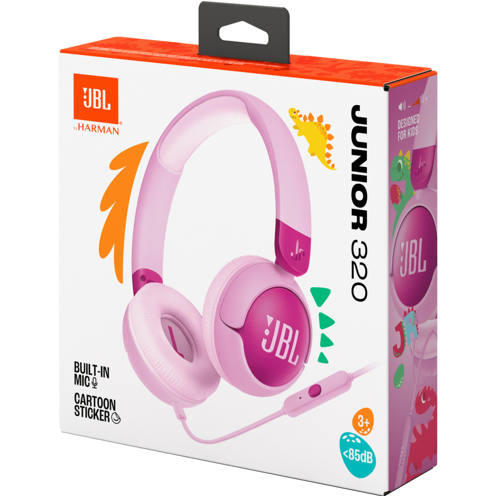 Навушники JBL JR 320 Purple (JBLJR320PUR) - зображення 8