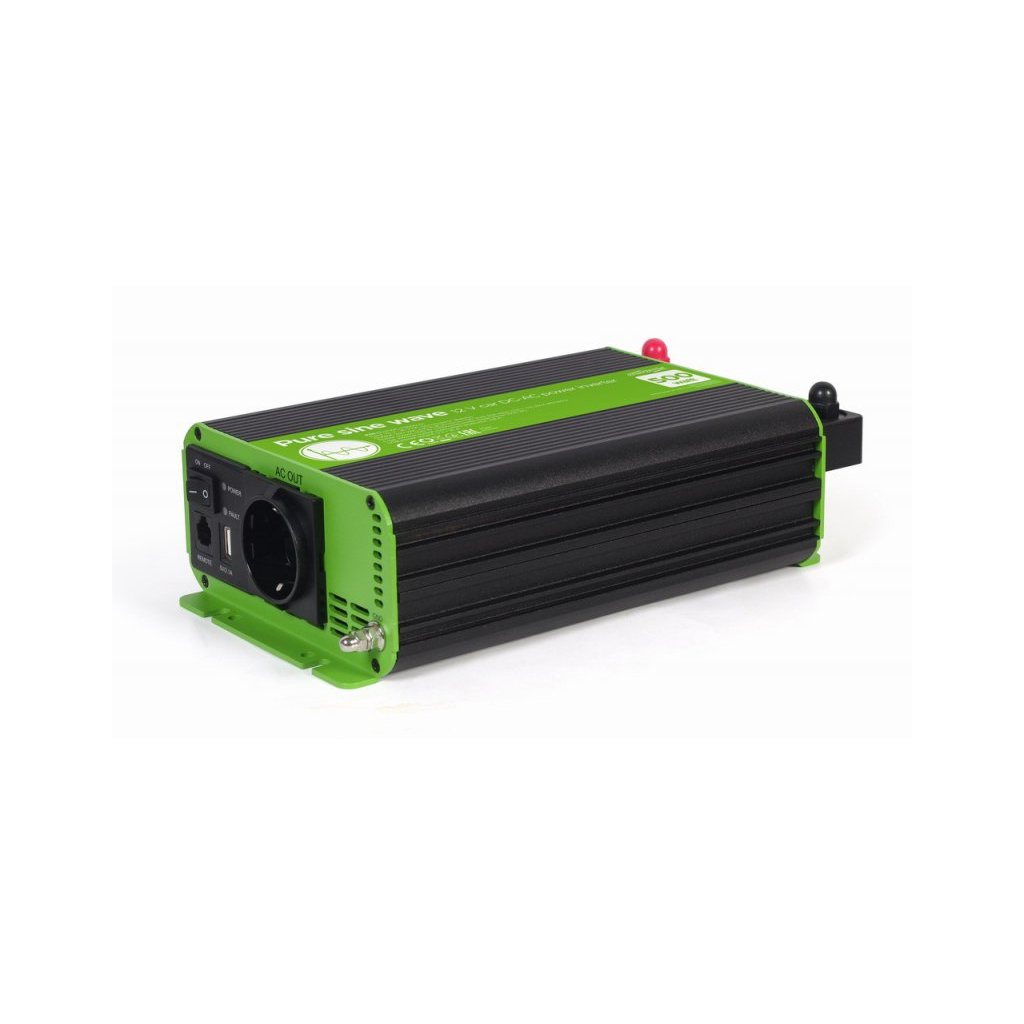 Автомобільний інвертор 12V/230V 500W (1000W peak power) чиста синусоїда EnerGenie (EG-PWC-PS500-01) - зображення 4
