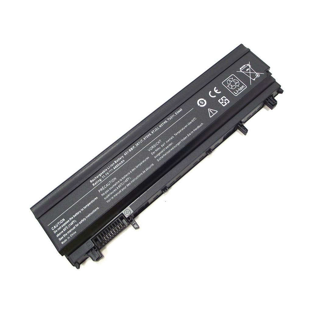 Акумулятор до ноутбука Dell LatitudeE5440VV0NF, 58Wh (5200mAh), 6cell, 11.1V, Li-ion AlSoft (A47798) - зображення 1