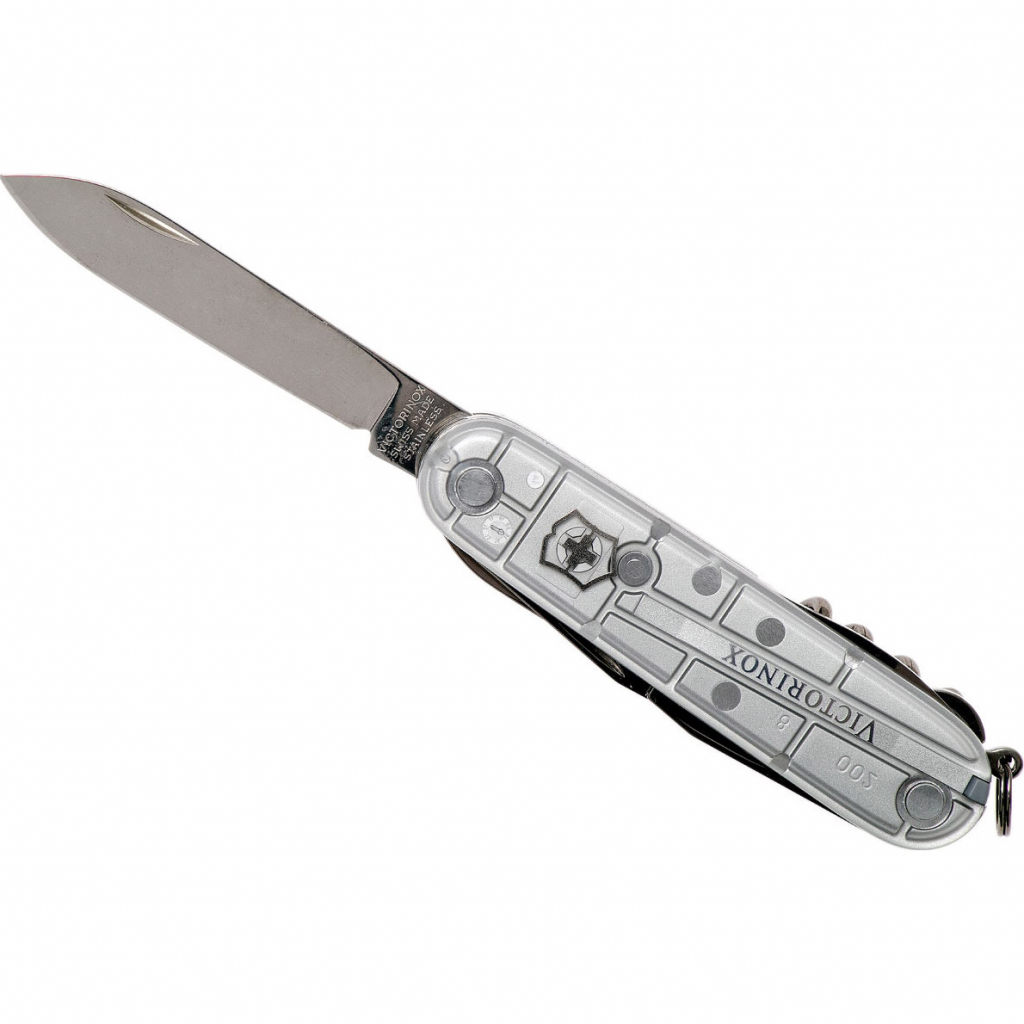 Ніж Victorinox Climber Transparent Silver (1.3703.T7) - зображення 3