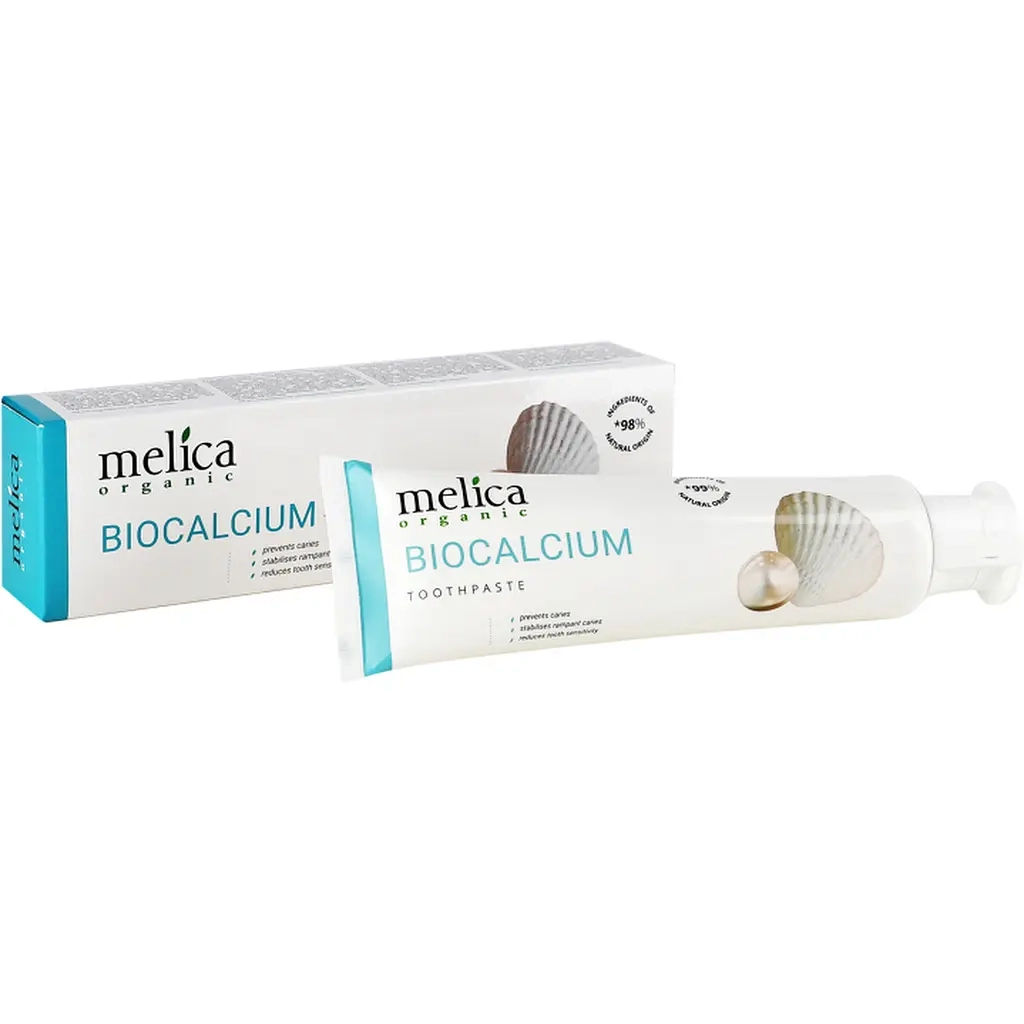 Зубна паста Melica Organic Biocalcium 100 мл (4770416004812) - изображение 2