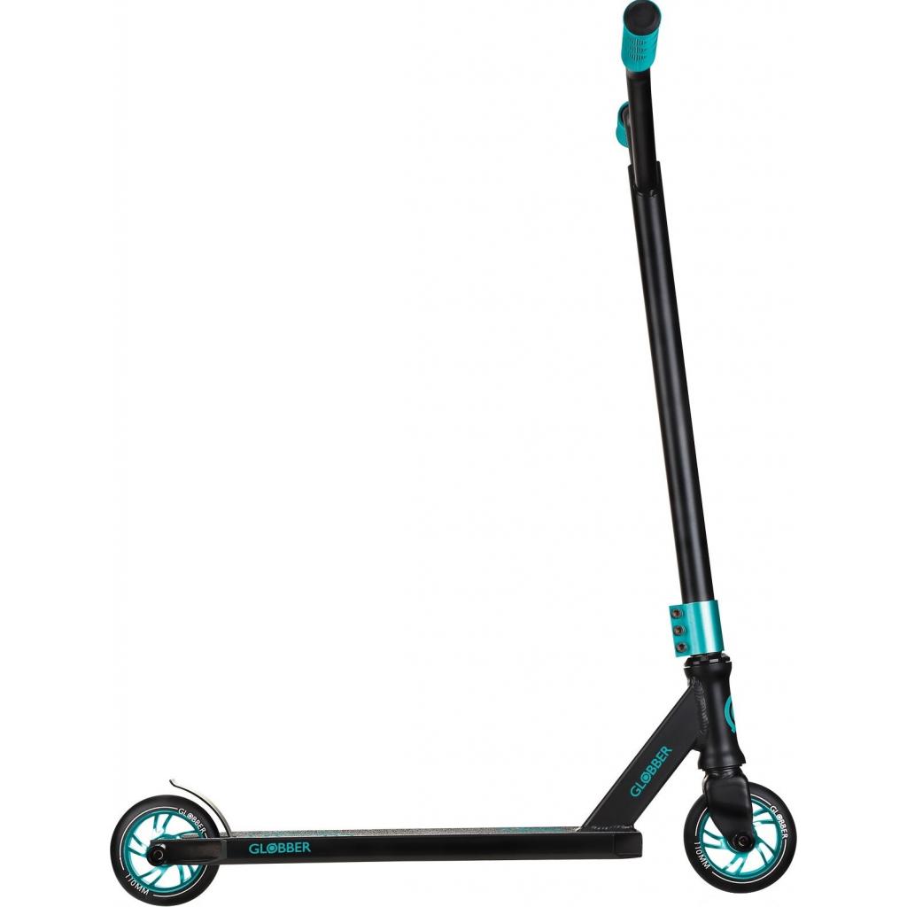 Самокат Globber GS540 Чорно-зелений, трюковий, з пегами (624-009) - зображення 2