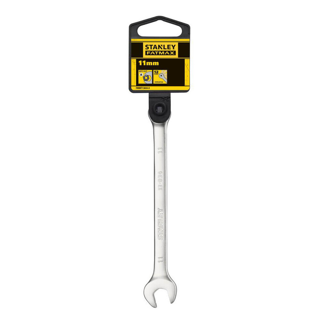 Ключ Stanley FATMAX ANTI SLIP комбінований, 11 мм. (FMMT13034-0) - изображение 7