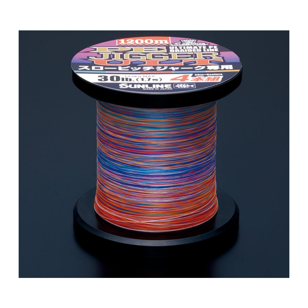 Шнур Sunline PE-Jigger ULT SPJ 1200m 3.0/0.296mm 50lb/22.0kg Multi Color (1658.10.89) - зображення 2