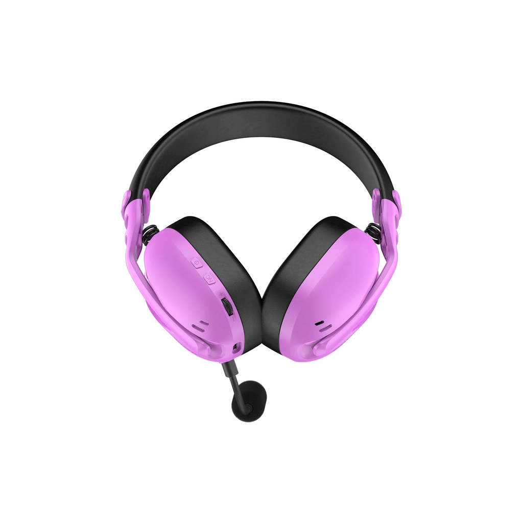 Навушники Hator Hyperpunk 3 Wireless Hi-Res SyncHUB connection Cyber Violet (ESH19) - зображення 6