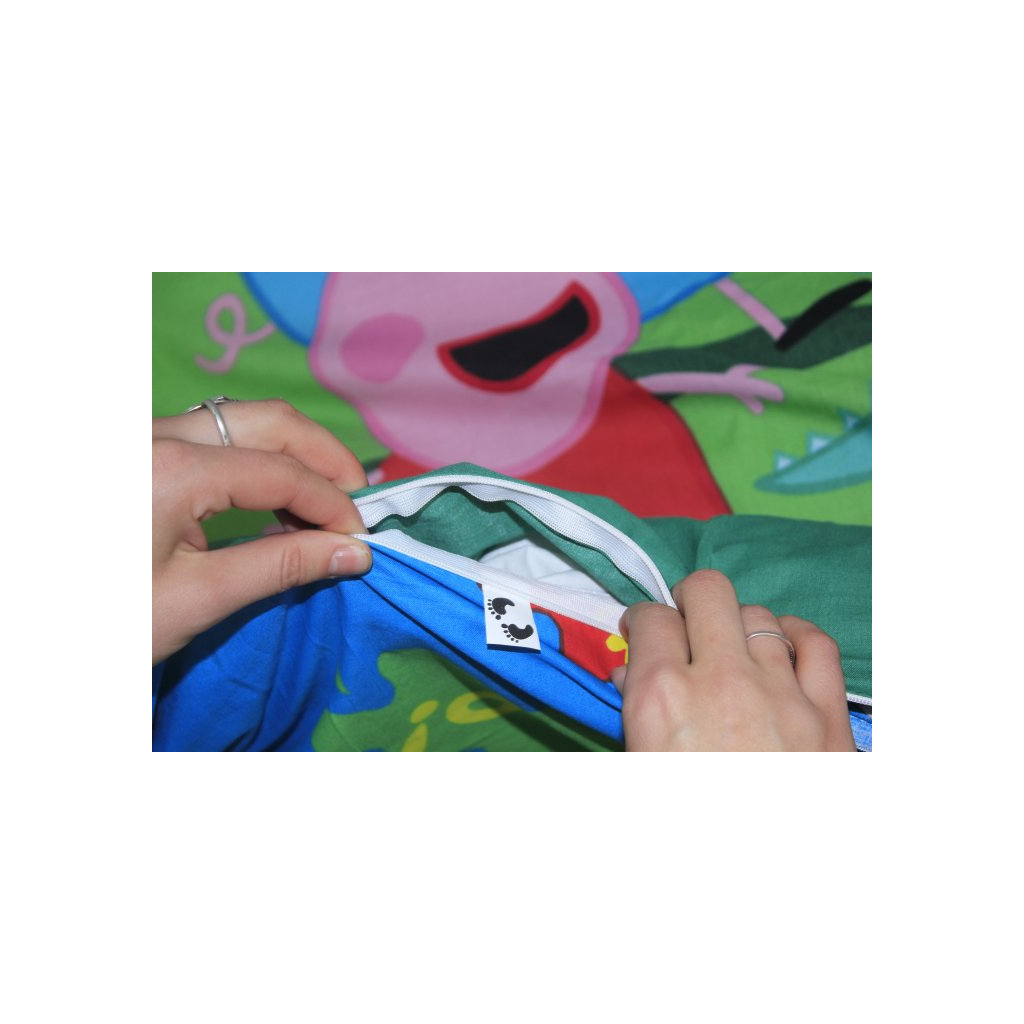 Постільна білизна MirSon Бязь Ranforce Elite 17-0507 Peppa Двоспальна (2200004672496) - зображення 4