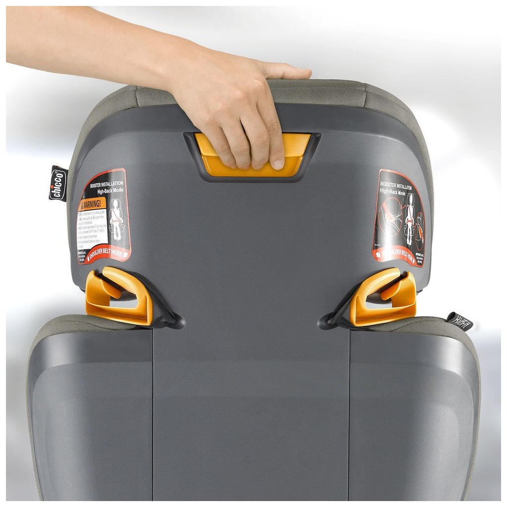 Автокрісло Chicco KidFit група 2/3 Чорно-сіре (79014.57.07) - зображення 5