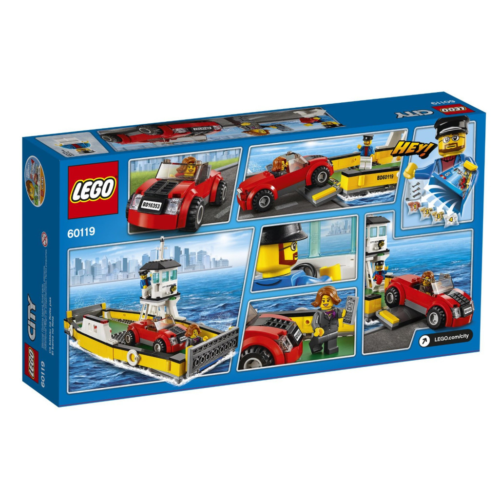 Конструктор LEGO City Great Vehicles Паром (60119) - зображення 11