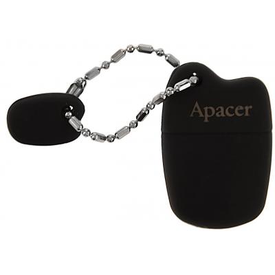 USB флеш накопичувач Apacer 8GB AH118 Black USB 2.0 (AP8GAH118B-1) - зображення 1