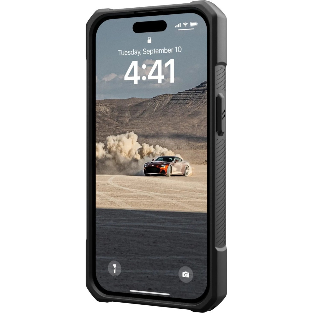 Чохол до мобільного телефона UAG Apple iPhone 15 Monarch, Kevlar Black (114289113940) - зображення 7