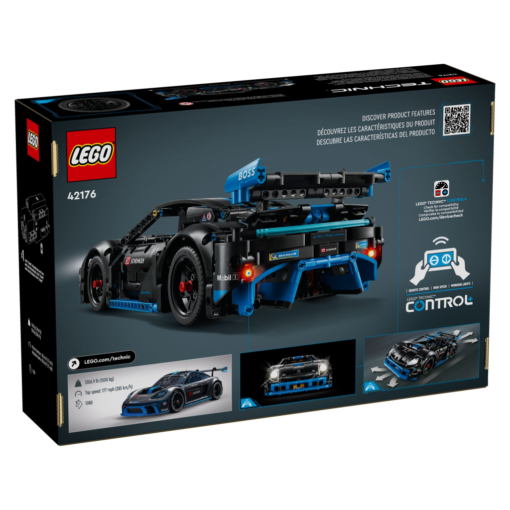 Конструктор LEGO Technic Автомобіль для перегонів Porsche GT4 e-Performance (42176) - зображення 7